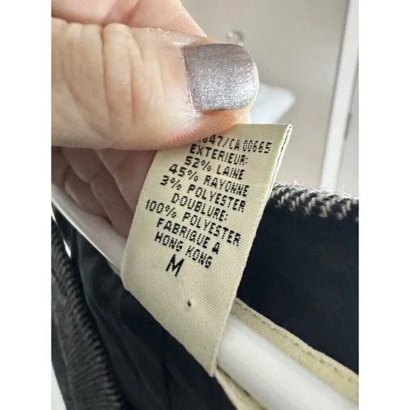 Woman’s VTG Eddie Bauer Maxi Dress Size M BLACK AND WHITE - Picture 6 of 7